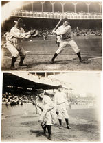 PHILADELPHIA PHILLIES & ATHLETICS C. 1909-1910 LOT OF 15 ORIGINAL PHOTOS.