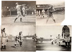 CHICAGO CUBS C. 1909-1910 LOT OF 20 ORIGINAL PHOTOS INCLUDING HOF MEMBERS.