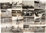 CHICAGO CUBS C. 1909-1910 LOT OF 20 ORIGINAL PHOTOS INCLUDING HOF MEMBERS.