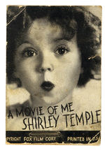 “A MOVIE OF ME SHIRLEY TEMPLE” CIRCA 1935 FLIP BOOK.