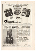 “THE BEATLES” CHICAGO CONCERT PROGRAM.