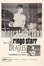 “THE BEATLES” CHICAGO CONCERT PROGRAM.