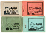 1930s RADIO PERSONALITIES 8-PAGERS NUMBERED SET OF TEN.