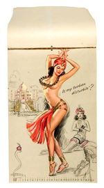 K.O. MUNSON "ARTIST'S SKETCH PAD" PIN-UP CALENDAR.