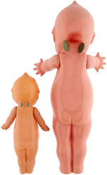 KEWPIE CELLULOID DOLL PAIR.