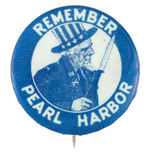 "REMEMBER PEARL HARBOR" RARE UNCLE SAM WITH BAYONETTED RIFLE FROM HAKE COLLECTION & CPB.