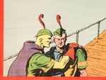 KFS PREMIUM MULTI COMIC STRIP CHARACTER FLAG C. 1937.