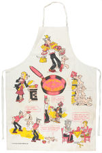 "COOKING CAPERS WITH BLONDIE AND DAGWOOD" APRON.