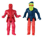 "THE MASK" VENDOR SAMPLE ACTION FIGURE PAIR.