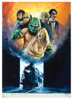 “TERROR TRAIN” ORIGINAL MOVIE POSTER ART.