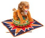 "BATTERY OPERATED CIRCUS LION" BOXED TOY.