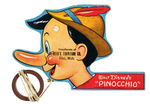 1939 “PINOCCHIO” RING TOSS TOY.