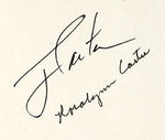 JIMMY AND ROSALIND CARTER "EVERYTHING TO GAIN" HARDCOVER SIGNED BY BOTH.