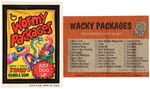 “WACKY PACKAGES 4TH SERIES” SET.