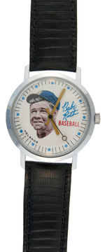 "BABE RUTH BASEBALL" HELBROS WRISTWATCH.