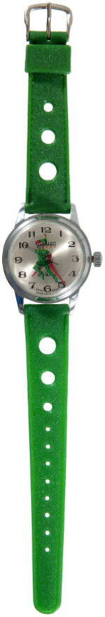 "PETER PAN" & "TINKER BELL" ANIMATED WATCH PAIR.