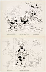 MICKEY MOUSE ANIMATED SHORTS PUBLICITY STILL LOT.