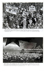 DEMOCRATIC CONVENTION 1956 GROUP OF 26 PRESS AND NEWS BUREAU PHOTOS/LUCCA COLLECTION.