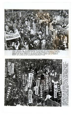 DEMOCRATIC CONVENTION 1956 GROUP OF 26 PRESS AND NEWS BUREAU PHOTOS/LUCCA COLLECTION.