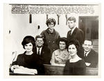 JFK, JACKIE, RFK 1960-1961 PRESS PHOTOS (15)/LUCCA COLLECTION.