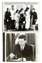 JFK, JACKIE, RFK 1960-1961 PRESS PHOTOS (15)/LUCCA COLLECTION.