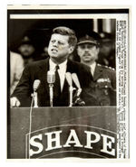 JFK, JACKIE, RFK 1960-1961 PRESS PHOTOS (15)/LUCCA COLLECTION.