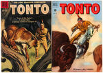 "TONTO" COMPLETE COMIC RUN ISSUES #1-33 FROM 1951-1959 LOT OF 33.