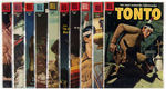 "TONTO" COMPLETE COMIC RUN ISSUES #1-33 FROM 1951-1959 LOT OF 33.