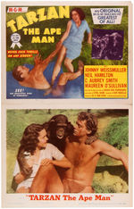 "TARZAN THE APE MAN" LOBBY CARD SET.