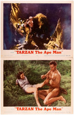 "TARZAN THE APE MAN" LOBBY CARD SET.