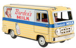 "BORDEN'S MILK" FRICTION TOY TRUCK.