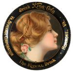 "DRINK KING COLA/THE ROYAL DRINK" TIP TRAY.