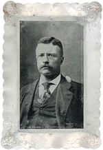 TEDDY ROOSEVELT FOUR ALUMINUM TIP TRAYS.