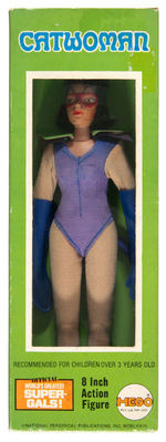 "CATWOMAN" BOXED MEGO ACTION FIGURE.