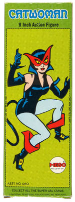 "CATWOMAN" BOXED MEGO ACTION FIGURE.