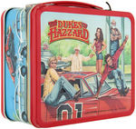 "THE DUKES OF HAZZARD" UNUSED METAL LUNCHBOX WITH THERMOS.