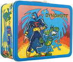 "DYNOMUTT" UNUSED METAL LUNCHBOX WITH THERMOS.