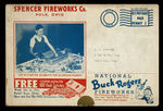 SPENCER FIREWORKS CATALOGUE FEATURING BUCK ROGERS.