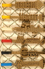 "NITE LIFE IN HOLLYWOOD" BOXED SWIZZLE STICKS.