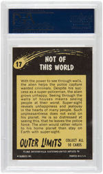 "OUTER LIMITS" TOPPS GUM CARD #17 PSA MINT 9.