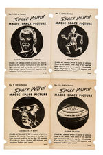 "SPACE PATROL MAGIC SPACE PICTURES" RALSTON PURINA CEREAL PREMIUM NEAR SET.