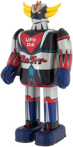 "UFO ROBOT GRENDIZER" WIND-UP ROBOT.