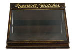 "INGERSOLL WATCHES" COUNTER DISPLAY CASE.