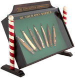 THE WINCHESTER-SIMMONS CO. "BE YOUR OWN BARBER" STRAIGHT RAZOR DISPLAY.