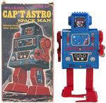 MEGO "CAP'T ASTRO SPACE MAN" BOXED WIND-UP.