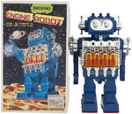 "SMOKING ENGINE ROBOT" BOXED BATTERY-OPERATED TOY.