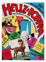 "HELLZAPOPPIN" MAGAZINE FIRST ISSUE.