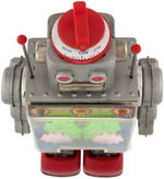 "GEAR ROBOT WITH AUTOMATIC SPEED CONTROL" BOXED BATTERY-OPERATED TOY.