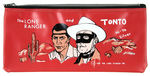 "THE LONE RANGER AND TONTO" SCHOOL BAG/PENCIL CASE.