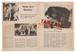 "TARZAN" NBC TV SHOW STARRING RON ELY EXTENSIVE LOT OF PROMOTIONAL MATERIAL.
